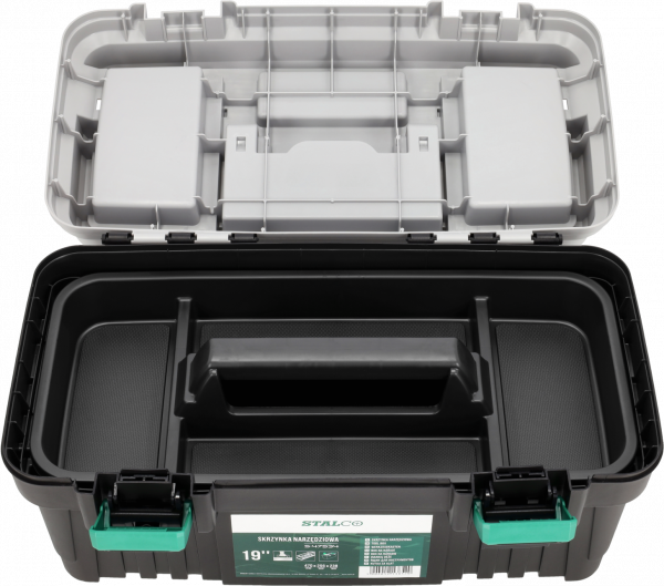 Skrzynka Stalco narzędziowa 19"plastik 
