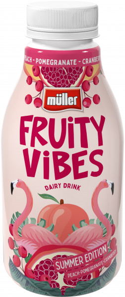 Napój muller mleczny fruity vibes mix smaków 500g 