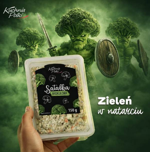 Sałatka brokułowa Kuchnia Polki 