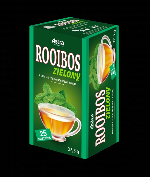 Herbata Rooibos zielony z miętą 25*1,5g 