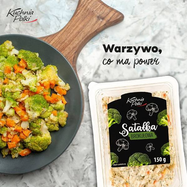 Sałatka brokułowa Kuchnia Polki 