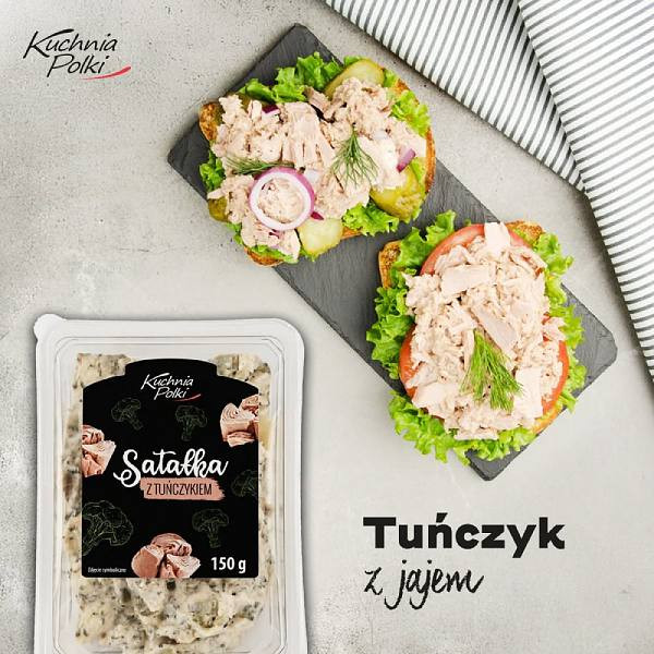 Sałatka Kuchnia Polki z tuńczykiem 150g 