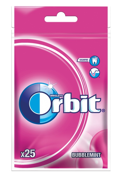 Orbit Bubblemint 25 drażetek/35g