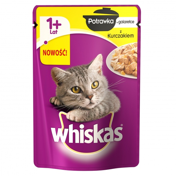 Whiskas Potrawka kurczak galaretka 85g