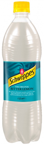 SCHWEPPES bitter lemon 1l