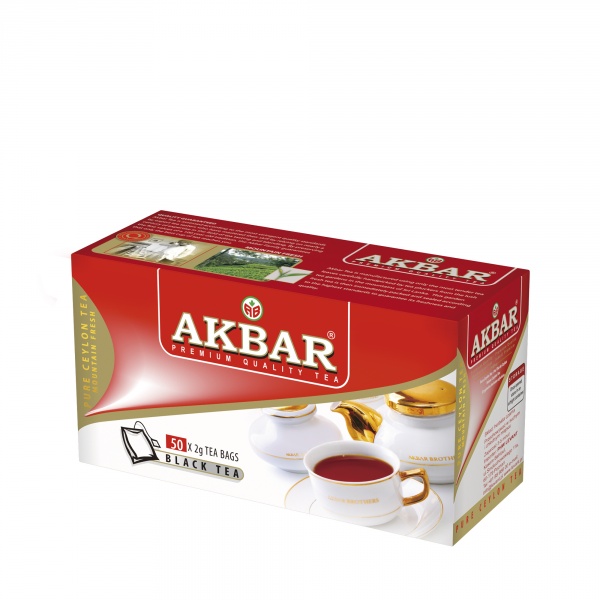 Akbar  Ceylon Tea 50tbx2g
