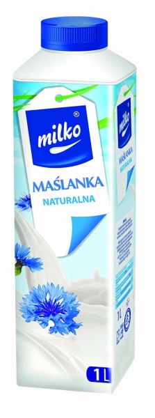Maślanka naturalna Milko 1L