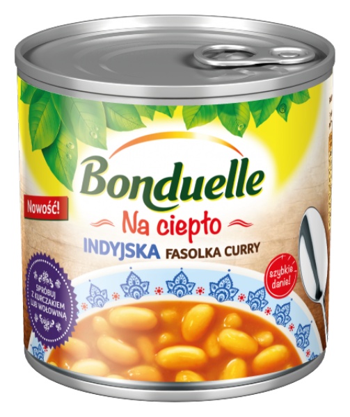 INDYJSKA FASOLKA CURRY 425 ML