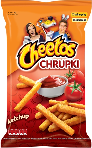 Cheetos Cheese Ketchup XL paka 165g