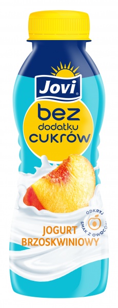 Jovi Jogurt Bez dodatku cukru Pitny Brzoskwinia