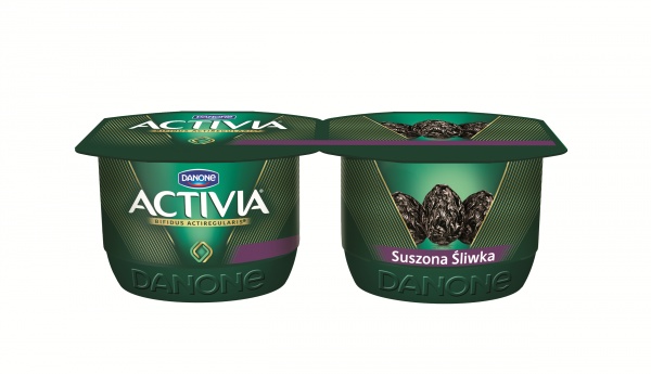 ACTIVIA ŚLIWKA 2X120G