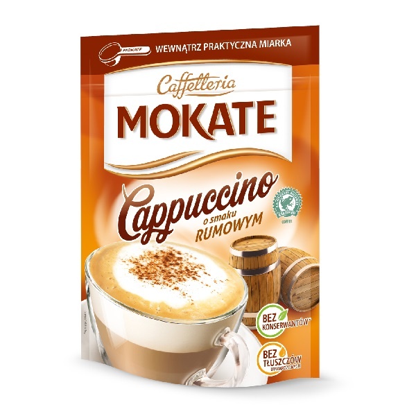 Mokate Cappuccino o smaku Rumowym 110g