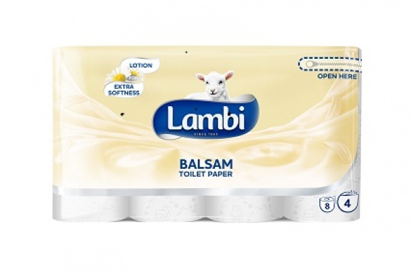 Papier toaletowy Lambi Balsam 8 rolek