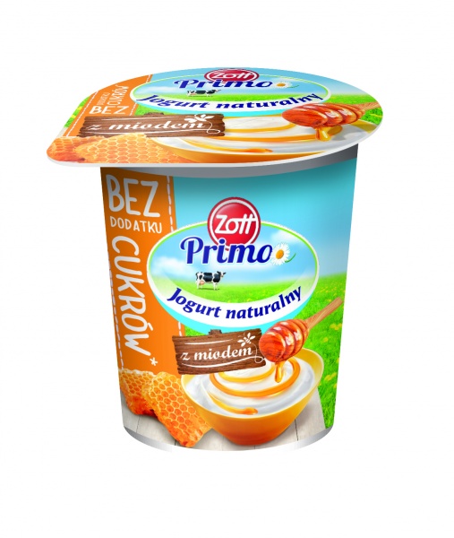 Primo Jogurt Naturalny z miodem 150g