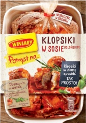 WINIARY Pomysł na... Klopsiki w sosie bolońskim 37 g