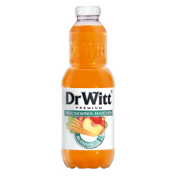 DrWitt Premium Błonnik Brzoskwinia-marchew Napój 1 l