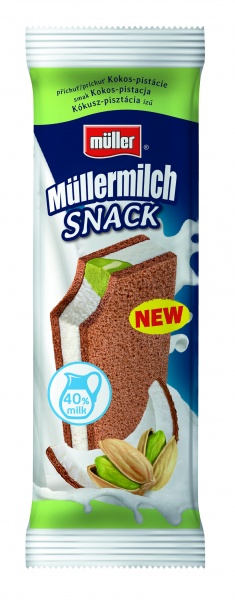 Müllermilch Snack smak Kokos-pistacja 29g