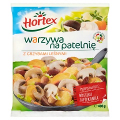HORTEX WARZYWA NA PATELNIĘ Z GRZYBAMI LEŚNYMI 400G