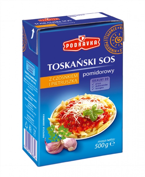 Podravka toskański sos pomidorowy czos i piet 500g