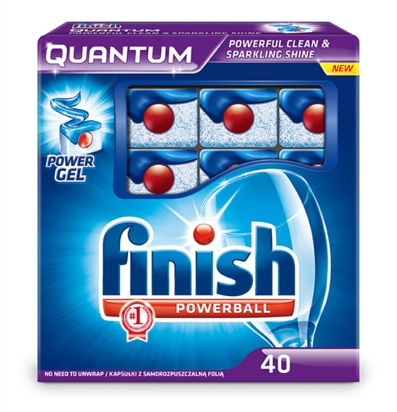 FINISH quantum 40 tab regular