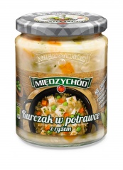 Kurczak w potrawce z ryżem 500g