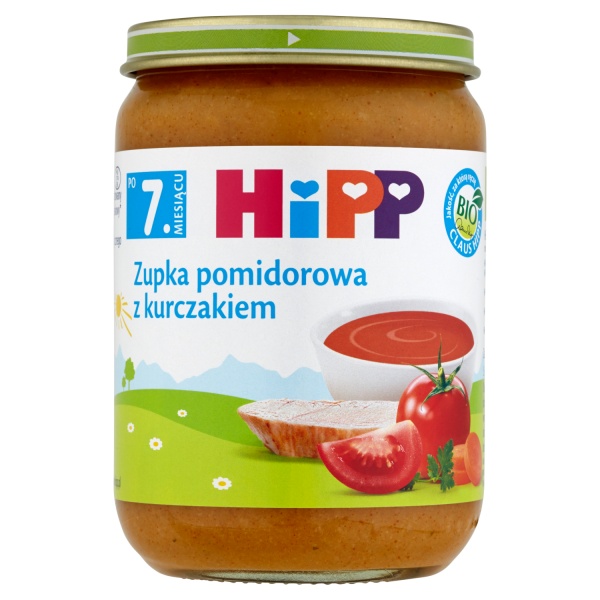 Zupka pomidorowa z kurczakiem HiPP BIO 190 g
