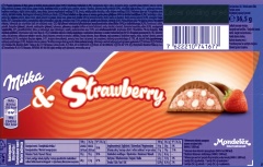 Baton Milka Strawberry 36,5g