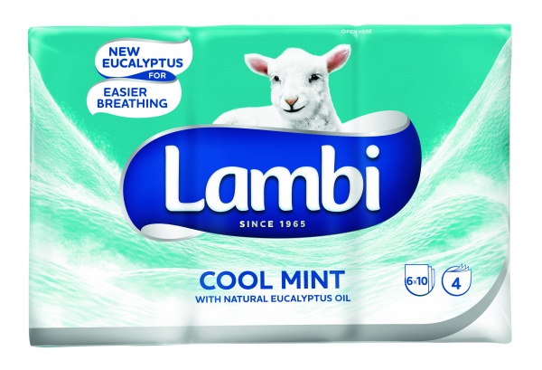 Chusteczki higieniczne Lambi Cool Mint 6 x 10szt