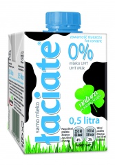Mleko UHT Łaciate 0%, 500ml