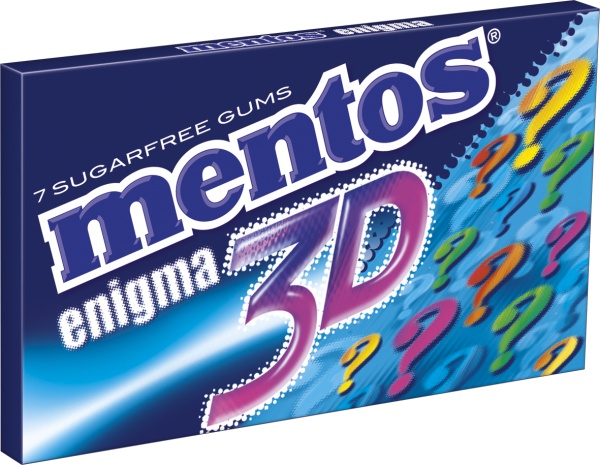 MENTOS 3D ENIGMA KOPERTA 16g