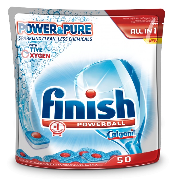 Finish Power&amp;Pure All in One 50 tab
