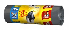 WORKI NA ŚMIECI JAN NIEZBĘDNY 35L 15+5 SZTUK