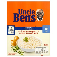 Uncle Ben's Ryż długoziarnisty 250 g (2 torebki)