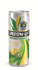 NAPÓJ ENERGETUZYJĄCY GREEN-UP TROPICAL 250ML