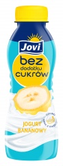 Jovi Jogurt Bez dodatku cukru Pitny Banan