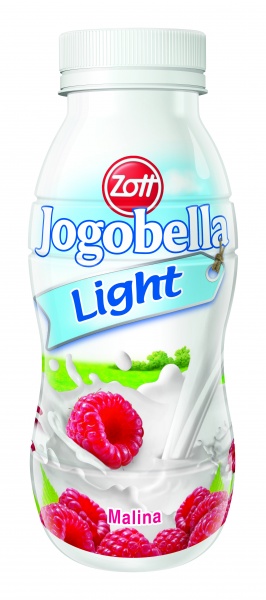 Jogobella butelka 250g Light Malina