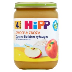 OWOCE Z KLEIKIEM RYŻOWYM  HiPP BIO 190g