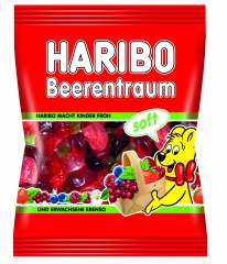 HARIBO ŻELKI OWOCOWE BEERENTRAUM OWOCE LEŚNE 100G
