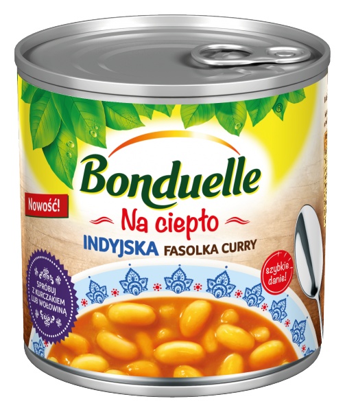 INDYJSKA FASOLKA CURRY 425 ML