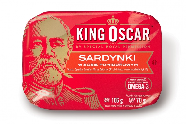 Sardynki w sosie pomidorowym 106 g King Oscar