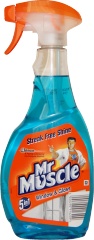 MR MUSCLE  płyn do mycia szyb-niebieski   500 ml