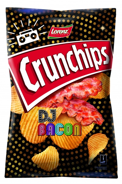 Crunchips X-Cut Disco Bacon 140g