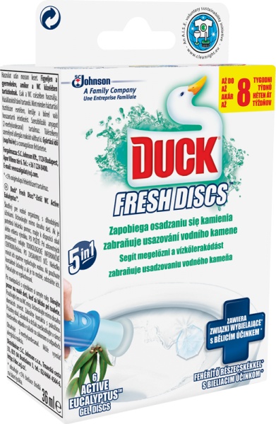 Duck Fresh Discs Active Eucalyptus 36 ml