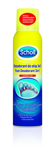 Scholl Dezodorant do stóp &quot;3 w 1&quot; 150ml