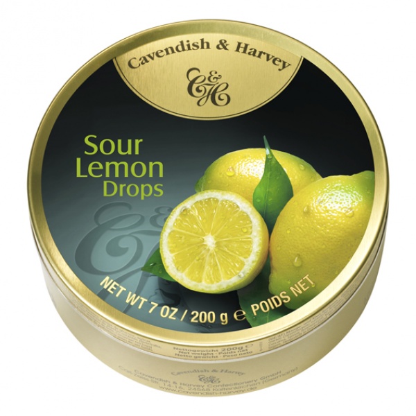 Cavendish&amp;Harvey Sour Lemon Drops 200g