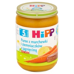 PUREE Z MARCHWI I ZIEMNIACZKÓW Z JAGNIĘCINĄ HiPP BIO 190 g